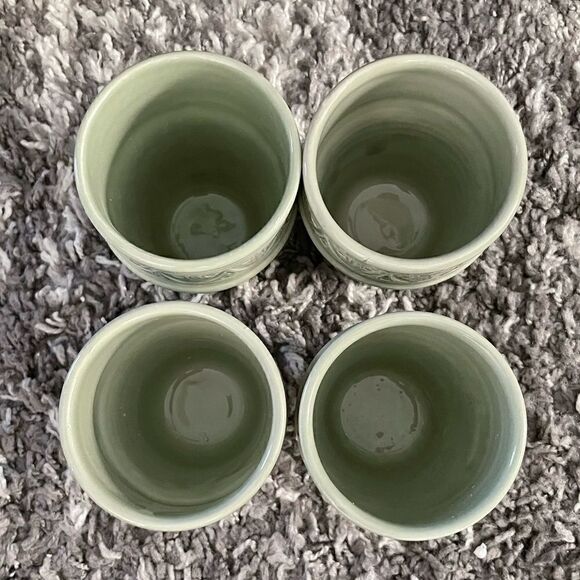 NIB Anthropologie Moroccan Engraved Beldi Cup Set - Picture 3 of 6